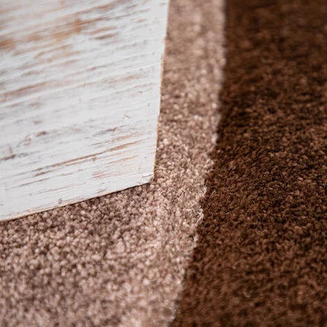 Paco Home Tapis De Salon Poils Ras Motif Ondulé Abstrait Moderne Design 3D Marron Beige 120x170 Cm 4 Paco Home Tapis De Salon Poils Ras Motif Ondulé Abstrait Moderne Design 3D Marron Beige 120x170 Cm – Image 4