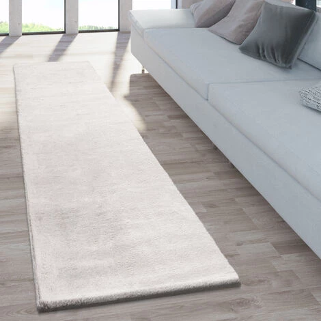 Paco Home Tapis Shaggy Fausse Fourrure Salon Shaggy Moelleux Monochrome, Moderne Beige 60x90 Cm 4 Paco Home Tapis Shaggy Fausse Fourrure Salon Shaggy Moelleux Monochrome, Moderne Beige 60x90 Cm – Image 4