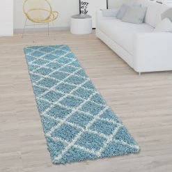 Paco Home Tapis De Salon Poils Longs Shaggy Motif Losanges Scandinave Moderne Turquoise 60x100 Cm 7 Paco Home Tapis De Salon Poils Longs Shaggy Motif Losanges Scandinave Moderne Turquoise 60x100 Cm -Tapis et paillasson Soldes 50629341 3