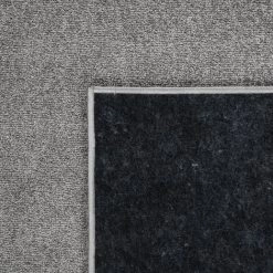 Paco Home Tapis Pour Salon Uni Poils Ras Sobre Et Moderne, Gris Foncé 200 Cm Carré -Tapis et paillasson Soldes 50629384 5