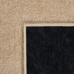 Paco Home Tapis Pour Salon Uni Poils Ras Sobre Et Moderne Doré Beige 80x150 Cm -Tapis et paillasson Soldes 50629412 5