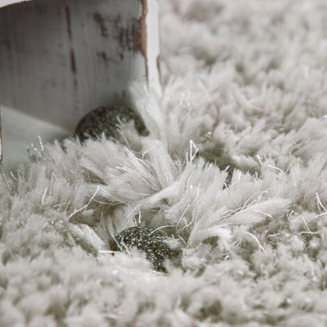 Paco Home Tapis De Salon Poils Longs Shaggy Uni Doux Moderne Gris 60x100 Cm 5 Paco Home Tapis De Salon Poils Longs Shaggy Uni Doux Moderne Gris 60x100 Cm – Image 5