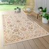 Paco Home Tapis D'Extérieur Pour Terrasse Et Balcon, Tissage À Plat, Moderne Multicolore 200x290 Cm