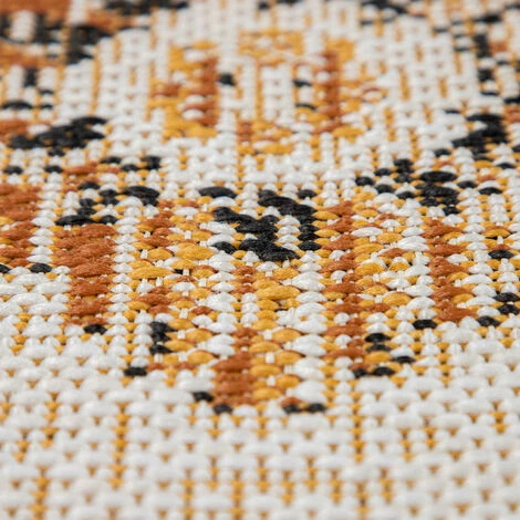 Paco Home Tapis D'Extérieur Pour Terrasse Et Balcon, Tissage À Plat, Moderne Multicolore 200x290 Cm 4 Paco Home Tapis D'Extérieur Pour Terrasse Et Balcon, Tissage À Plat, Moderne Multicolore 200x290 Cm – Image 4