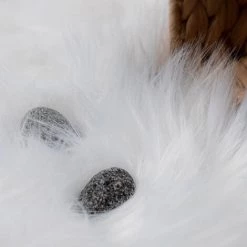 Paco Home Tapis Fausse Fourrure Coussin Cœur Rond Différentes Formes, Blanc 30 Cm Rond -Tapis et paillasson Soldes 50629523 3