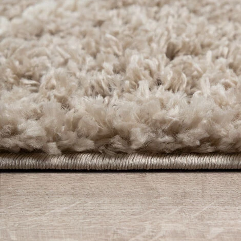 Paco Home Tapis De Salon Poils Longs Shaggy Motif Losanges Scandinave Moderne Beige 60x100 Cm 4 Paco Home Tapis De Salon Poils Longs Shaggy Motif Losanges Scandinave Moderne Beige 60x100 Cm – Image 4