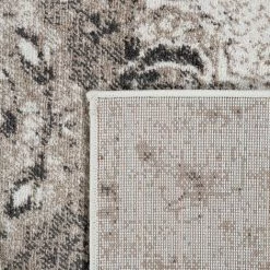 Paco Home Tapis De Salon Poils Ras Vintage Oriental Moderne Beige Crème 60x100 Cm -Tapis et paillasson Soldes 50629786 4