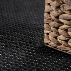 Paco Home Tapis Intérieur Extérieur Tapis Cuisine Design Monochrome Aspect Sisal Noir 80x150 Cm 8 Paco Home Tapis Intérieur Extérieur Tapis Cuisine Design Monochrome Aspect Sisal Noir 80x150 Cm -Tapis et paillasson Soldes 50629868 4