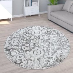 Paco Home Tapis De Salon Poils Ras Vintage Oriental Ornements Modernes Blanc Cassé Beige 120x160 Cm -Tapis et paillasson Soldes 50629882 3