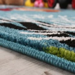 Paco Home Tapis Pour Enfant Poisson-Clown Turquoise Chambre D'enfant Tapis Motif Turquoise 80x150 Cm -Tapis et paillasson Soldes 50630085 3