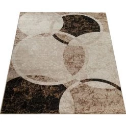 Paco Home Tapis De Créateur Contemporain Avec Cercles Marbré En Beige Noir Crème 120x170 Cm 9 Paco Home Tapis De Créateur Contemporain Avec Cercles Marbré En Beige Noir Crème 120x170 Cm -Tapis et paillasson Soldes 50630327 5
