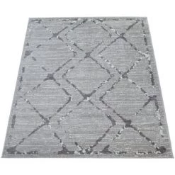 Paco Home Tapis Salon Poils Ras Tapis Vintage Diamant Scandinave Gris Blanc Cassé 80x150 Cm 9 Paco Home Tapis Salon Poils Ras Tapis Vintage Diamant Scandinave Gris Blanc Cassé 80x150 Cm -Tapis et paillasson Soldes 50630347 5