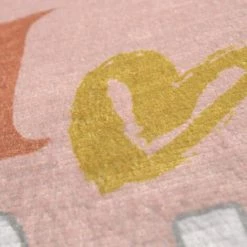 Paco Home Tapis Chambre Enfant Tapis De Jeux Tapis Bébé Losanges Gris Rose Blanc 80 Cm Rond -Tapis et paillasson Soldes 50630408 5