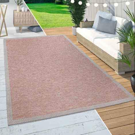 Paco Home Tapis Intérieur & Extérieur Balcon Terrasse Tapis Cuisine Bordures Design Orange 60x100 Cm 1 Paco Home Tapis Intérieur & Extérieur Balcon Terrasse Tapis Cuisine Bordures Design Orange 60x100 Cm
