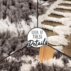 Paco Home Tapis Shaggy Tapis De Salon Poils Longs Scandinave Franges Moelleux Moderne 60x100 Cm, Anthracite 2 8 Paco Home Tapis Shaggy Tapis De Salon Poils Longs Scandinave Franges Moelleux Moderne 60x100 Cm, Anthracite 2 -Tapis et paillasson Soldes 50630783 4