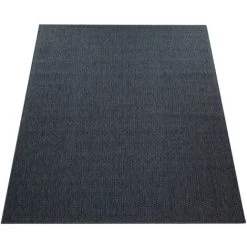 Paco Home Intérieur & Extérieur Tissage À Plat Tapis Terrasses Tapis Look Naturel Bleu Marine 60x100 Cm 9 Paco Home Intérieur & Extérieur Tissage À Plat Tapis Terrasses Tapis Look Naturel Bleu Marine 60x100 Cm -Tapis et paillasson Soldes 50630876 5