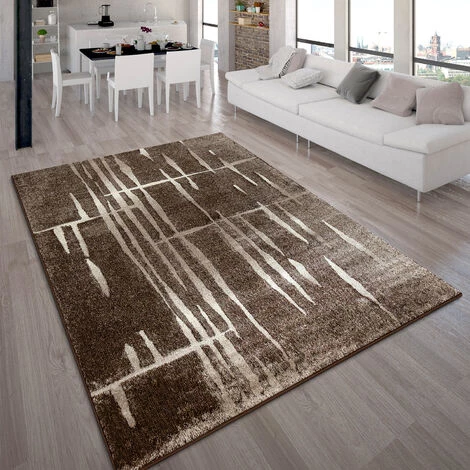 Paco Home Tapis Design Moderne Poil Court Trendy Marron Crème Moucheté 70x250 Cm 1 Paco Home Tapis Design Moderne Poil Court Trendy Marron Crème Moucheté 70x250 Cm