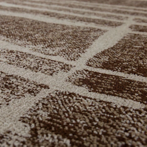 Paco Home Tapis Design Moderne Poil Court Trendy Marron Crème Moucheté 70x250 Cm 3 Paco Home Tapis Design Moderne Poil Court Trendy Marron Crème Moucheté 70x250 Cm – Image 3