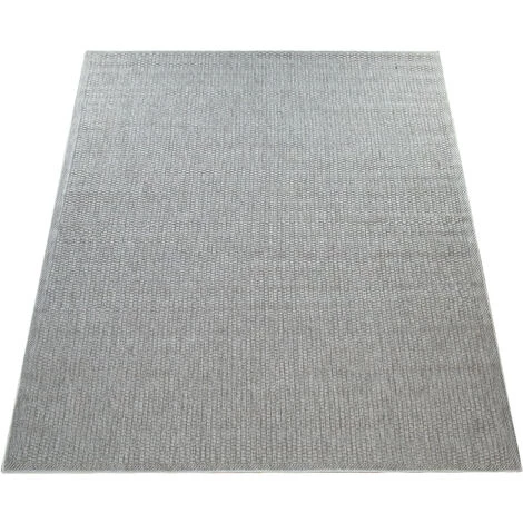 Paco Home Intérieur & Extérieur Tissage À Plat Tapis Terrasses Tapis Look Naturel En Gris 60x100 Cm 5 Paco Home Intérieur & Extérieur Tissage À Plat Tapis Terrasses Tapis Look Naturel En Gris 60x100 Cm – Image 5