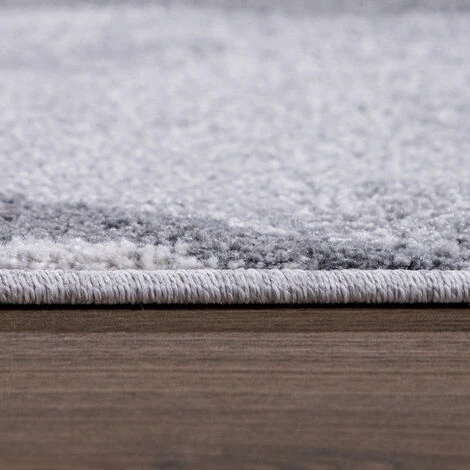 Paco Home Tapis Salon Poils Ras Tapis Vintage Abstrait Moderne Motif Diamant Géométrique 60x100 Cm, Gris 2 Paco Home Tapis Salon Poils Ras Tapis Vintage Abstrait Moderne Motif Diamant Géométrique 60x100 Cm, Gris – Image 2