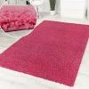 Paco Home Tapis Poils Hauts Et Longs Shaggy Pink Uni Super Action à Un Prix Choc Ø 67 Cm Rond