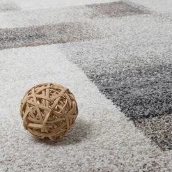 Paco Home Tapis Tissé À Carreaux Moucheté Moderne Haute Qualité Beige Crème Gris 80x150 Cm -Tapis et paillasson Soldes 50631161 4