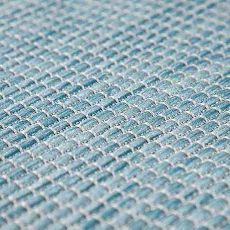 Paco Home Tapis Intérieur & Extérieur Pour Salon Balcon Terrasse Tissé À Plat Bleu 80x150 Cm 4 Paco Home Tapis Intérieur & Extérieur Pour Salon Balcon Terrasse Tissé À Plat Bleu 80x150 Cm – Image 4