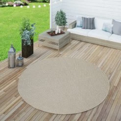 Paco Home Intérieur & Extérieur Tissage À Plat Tapis Terrasses Tapis Look Naturel En Beige 80x150 Cm 7 Paco Home Intérieur & Extérieur Tissage À Plat Tapis Terrasses Tapis Look Naturel En Beige 80x150 Cm -Tapis et paillasson Soldes 50631341 3