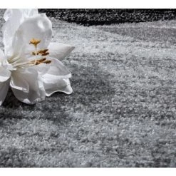 Paco Home Tapis De Créateur Moderne Freese Tapis Design Géométrique Dans Différents Coloris 60x100 Cm, Courbe Gris