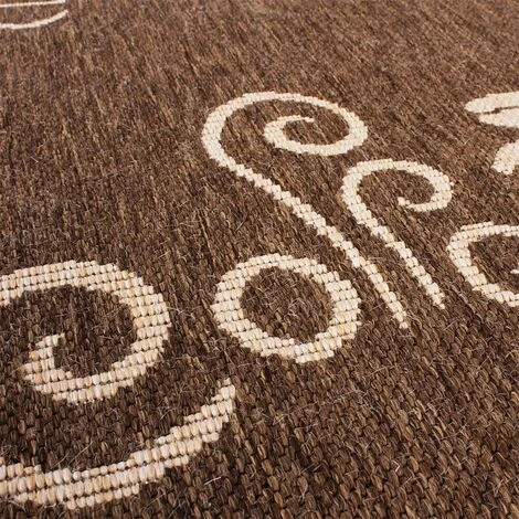 Paco Home Tapis Moderne Pour Cuisine Optique Sisal Poils Plats Coffee Tons Beige Brun 160x220 Cm 3 Paco Home Tapis Moderne Pour Cuisine Optique Sisal Poils Plats Coffee Tons Beige Brun 160x220 Cm – Image 3