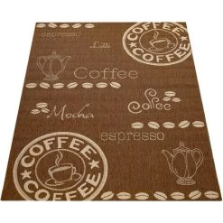 Paco Home Tapis Moderne Pour Cuisine Optique Sisal Poils Plats Coffee Tons Beige Brun 160x220 Cm 9 Paco Home Tapis Moderne Pour Cuisine Optique Sisal Poils Plats Coffee Tons Beige Brun 160x220 Cm -Tapis et paillasson Soldes 50671690 5