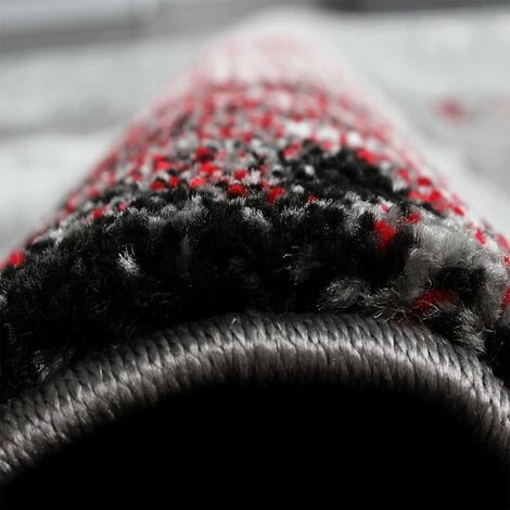 Paco Home Tapis Design Moderne Toile Splash Gris Rouge Crème Marbré 80x150 Cm 5 Paco Home Tapis Design Moderne Toile Splash Gris Rouge Crème Marbré 80x150 Cm – Image 5