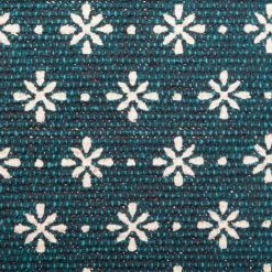 ATMOSPHERA Tapis Coton Imprimé Box 60x90cm Fleur Blanche -Tapis et paillasson Soldes 50718228 3