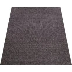 Paco Home Tapis Exterieur Sisal Look Balcon Tapis Cuisine Motif Naturel Uni Anthracite 80x150 Cm -Tapis et paillasson Soldes 50820104 5