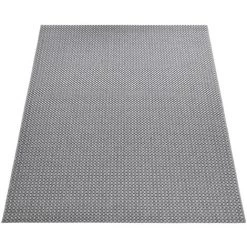 Paco Home Tapis Exterieur Aspect Sisal Terrasse Balcon Tapis Cuisine Uni Gris 80x150 Cm -Tapis et paillasson Soldes 50820619 5