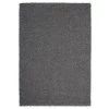 NAZAR TRENDY Tapis De Couloir Shaggy En Polypropylene - 80 X 140 Cm - Gris Anthracite