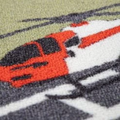 Paco Home Tapis Pour Enfant Chambre D'Enfant, Tapis De Jeu Motif Rues Et Voitures, Vert 80x150 Cm -Tapis et paillasson Soldes 50920032 4