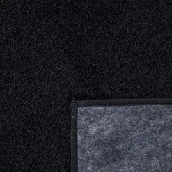 Paco Home Tapis De Salon Poils Ras Chambre À Coucher Motif Monochrome Moderne Noir Gris 60x100 Cm -Tapis et paillasson Soldes 51037645 5