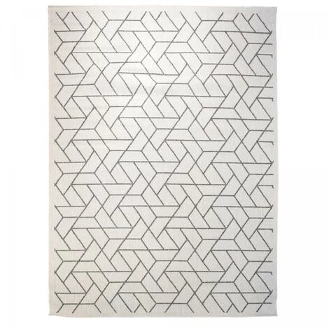 UNAMOURDETAPIS Tapis Exterieur 120x170 Cm Rectangulaire AF BRIKA REVERSIBLE Argent Terrasse, Jardin Adapté Au Chauffage Par Le Sol - Argent 2 UNAMOURDETAPIS Tapis Exterieur 120x170 Cm Rectangulaire AF BRIKA REVERSIBLE Argent Terrasse, Jardin Adapté Au Chauffage Par Le Sol - Argent – Image 2