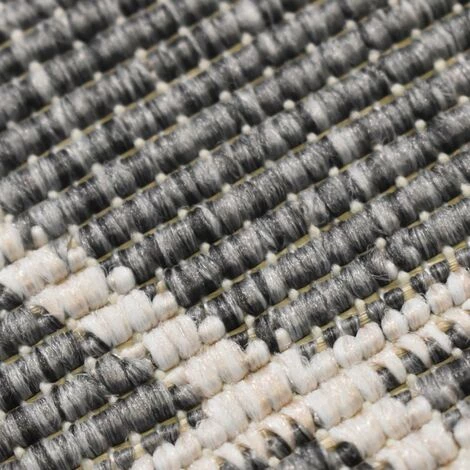 UNAMOURDETAPIS Tapis Exterieur 120x170 Cm Rectangulaire AF BRIKA REVERSIBLE Argent Terrasse, Jardin Adapté Au Chauffage Par Le Sol - Argent 3 UNAMOURDETAPIS Tapis Exterieur 120x170 Cm Rectangulaire AF BRIKA REVERSIBLE Argent Terrasse, Jardin Adapté Au Chauffage Par Le Sol - Argent – Image 3