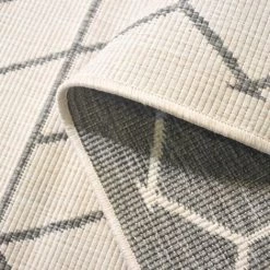 UNAMOURDETAPIS Tapis Exterieur 120x170 Cm Rectangulaire AF BRIKA REVERSIBLE Argent Terrasse, Jardin Adapté Au Chauffage Par Le Sol - Argent 8 UNAMOURDETAPIS Tapis Exterieur 120x170 Cm Rectangulaire AF BRIKA REVERSIBLE Argent Terrasse, Jardin Adapté Au Chauffage Par Le Sol - Argent -Tapis et paillasson Soldes 51155600 4