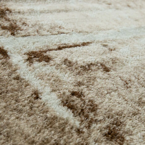 Paco Home Tapis De Salon Poils Ras Moderne Motife Pierre Abstrait 3D Marron Beige 60x100 Cm 3 Paco Home Tapis De Salon Poils Ras Moderne Motife Pierre Abstrait 3D Marron Beige 60x100 Cm – Image 3