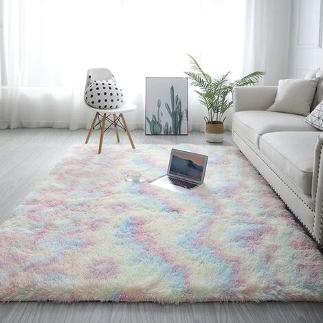 LOKHOM Tapis De Salon Shaggy 80 X 160 Cm Color¨¦ Salon, Ultra Doux Antid¨¦rapant Tapis De Sol Tapis Moderne Int¨¦rieur En Peluche Shag Tapis 1 LOKHOM Tapis De Salon Shaggy 80 X 160 Cm Color¨¦ Salon, Ultra Doux Antid¨¦rapant Tapis De Sol Tapis Moderne Int¨¦rieur En Peluche Shag Tapis