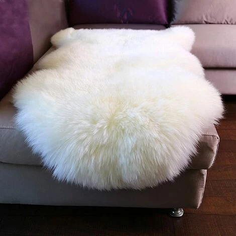 LOKHOM Faux Tapis Peau De Mouton Tapis En Fourrure Synth¨¦tique Peau D'agneau Tapis Fluffy Soft Lmitation Toison Moquette Pour Le Salon Tapis De Canap¨¦ Coussin 3 LOKHOM Faux Tapis Peau De Mouton Tapis En Fourrure Synth¨¦tique Peau D'agneau Tapis Fluffy Soft Lmitation Toison Moquette Pour Le Salon Tapis De Canap¨¦ Coussin – Image 3