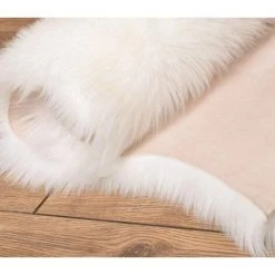 LOKHOM Faux Tapis Peau De Mouton Tapis En Fourrure Synth¨¦tique Peau D'agneau Tapis Fluffy Soft Lmitation Toison Moquette Pour Le Salon Tapis De Canap¨¦ Coussin 8 LOKHOM Faux Tapis Peau De Mouton Tapis En Fourrure Synth¨¦tique Peau D'agneau Tapis Fluffy Soft Lmitation Toison Moquette Pour Le Salon Tapis De Canap¨¦ Coussin -Tapis et paillasson Soldes 51204166 4