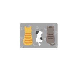 GroupM Chambre à Coucher Cuisine Anti-dérapant Tapis De Pied Salle De Bain Paillasson Absorbant Flanelle Maison Tapis De Sol Tapis De Pied (40*60CM)