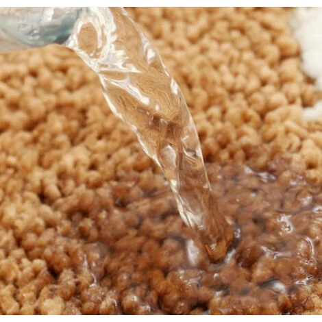 GroupM Joli Tapis D'entrée De Maison Grand Pied Floqué Maison Salle De Bain Salle De Bain Porte Tapis Anti-dérapant (40*60CM) 3 GroupM Joli Tapis D'entrée De Maison Grand Pied Floqué Maison Salle De Bain Salle De Bain Porte Tapis Anti-dérapant (40*60CM) – Image 3