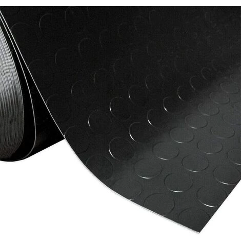 EMMEVI Tapis Protecteur De Sol En Caoutchouc Antidérapant Avec Revêtement Robuste à Bulles Noires Différentes Tailles - 1 Mètre X 0,2 Mètre (échantillon) 2 EMMEVI Tapis Protecteur De Sol En Caoutchouc Antidérapant Avec Revêtement Robuste à Bulles Noires Différentes Tailles - 1 Mètre X 0,2 Mètre (échantillon) – Image 2
