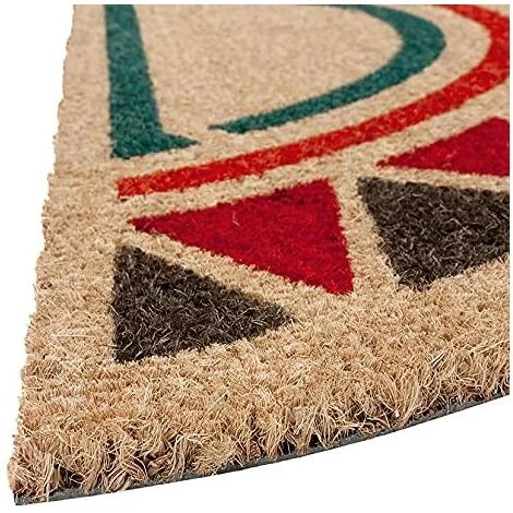 EMMEVI Paillasson Noix De Coco Semiluna Dos Antidérapant Entrée Externe - B 2 EMMEVI Paillasson Noix De Coco Semiluna Dos Antidérapant Entrée Externe - B – Image 2