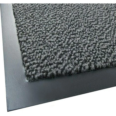EMMEVI Paillasson Antidérapant Texture Douce Anti-trébuchement Dos Caoutchouté Gris - 40x70 Cm 3 EMMEVI Paillasson Antidérapant Texture Douce Anti-trébuchement Dos Caoutchouté Gris - 40x70 Cm – Image 3